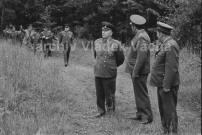 Inspekce vrchnho velitele vojsk Varavsk smlouvy marla Kulikova na tvrzi Adam