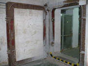 Silnostnn betonov vrata - oteven poloha