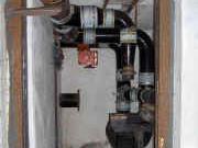 Potrubí vedoucí od ventilátoru do filtrovny