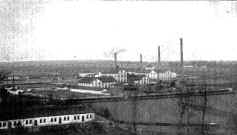 Tovární čtvrť v Chrudimi na přelomu 19. a 20. století