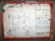 Montážní schema pro dveře typu ŽDV-2