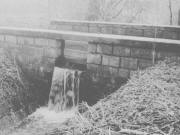 Menší ze dvojice sezemických akvaduktů, foto 90. léta 20. století